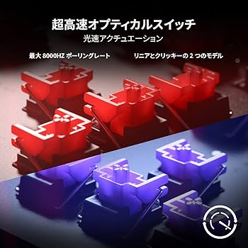 オ*ア様 Razer Huntsman V2 1日使用 オプティカルスイッチ 箱 Razer Huntsman V2 Tenkeyless Clicky Optical Switch